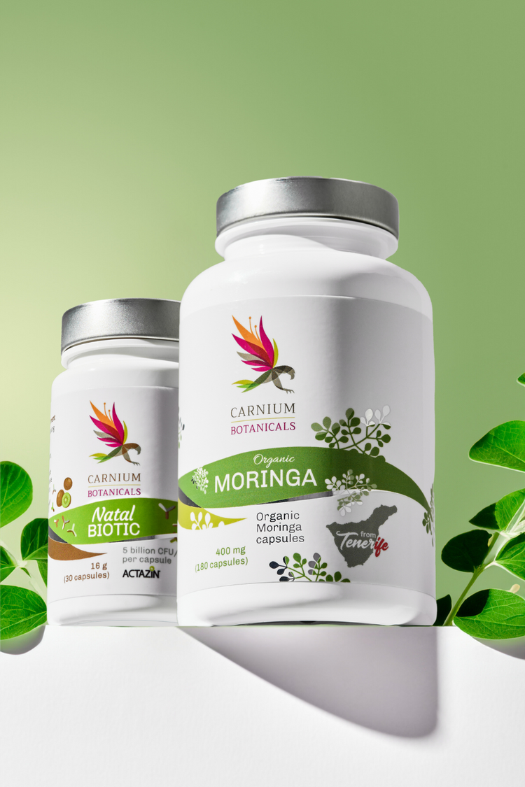 Balíček Zdravá a šťastná maminka (Natal Biotic + BIO Moringa)