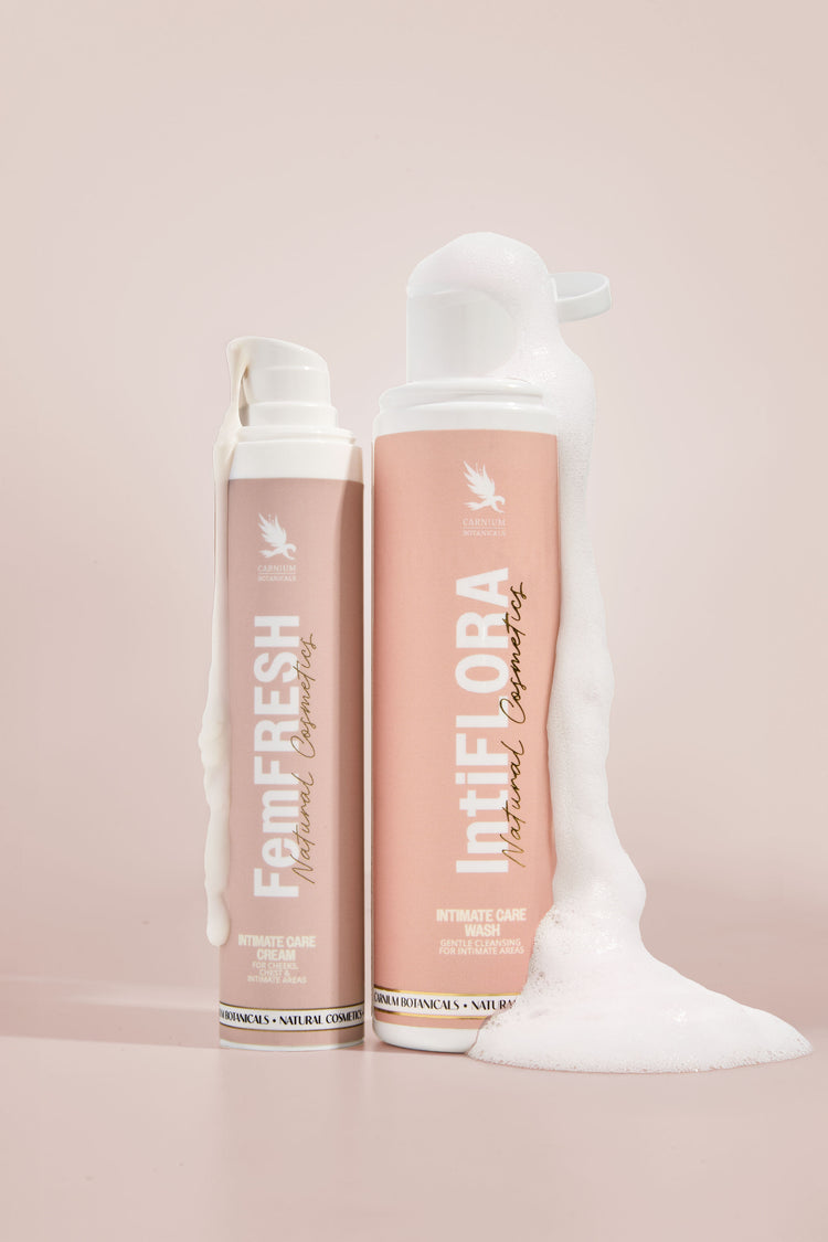 Balíček Duo pro intimní péči (FemFRESH + IntiFLORA)