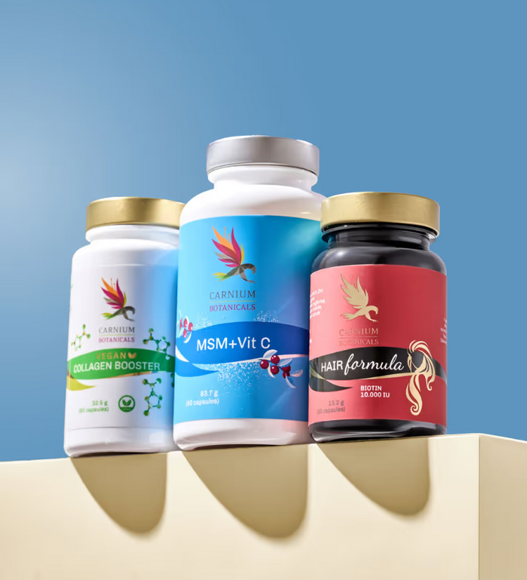 Hair Formula + MSM s Vitamínem C + Vegan Collagen Booster -15 %