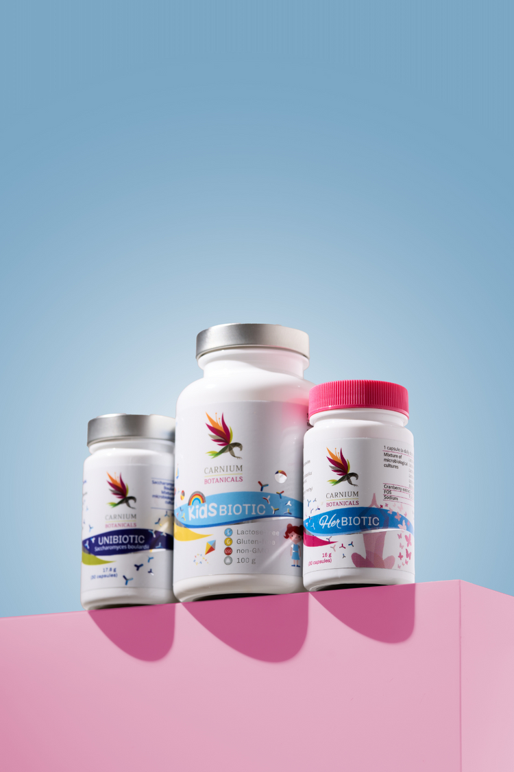 Balíček Zdraví pro celou rodinu (Her Biotic + Kids Biotic + Unibiotic)