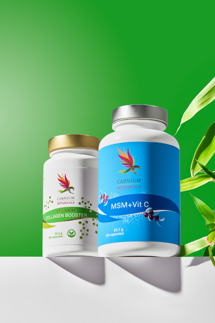 Balíček Krása a vitalita (MSM s Vitamínem C + Vegan Collagen Booster)