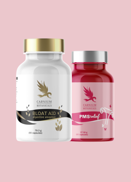PMS Relief + Bloat Aid trávicí enzymy -20 %