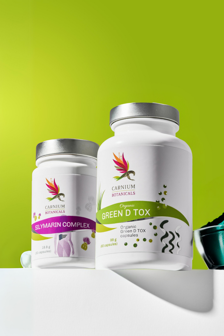 Balíček Zelená detoxikace (BIO Green D Tox + Silymarin Complex)