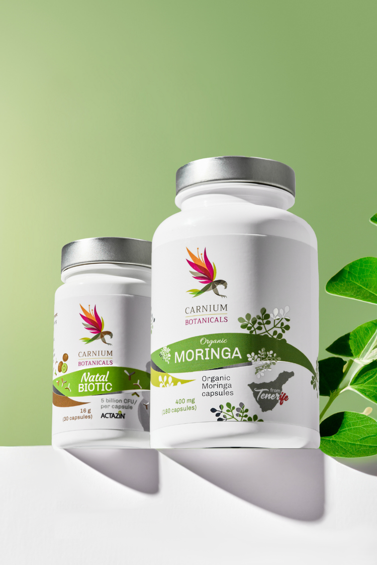 Balíček Zdravá a šťastná maminka (Natal Biotic + BIO Moringa)