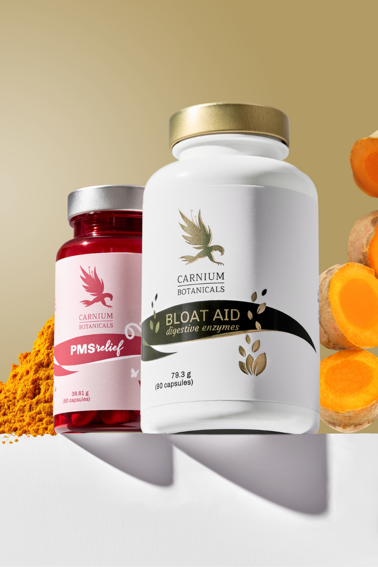 PMS Relief + Bloat Aid trávicí enzymy -20 %