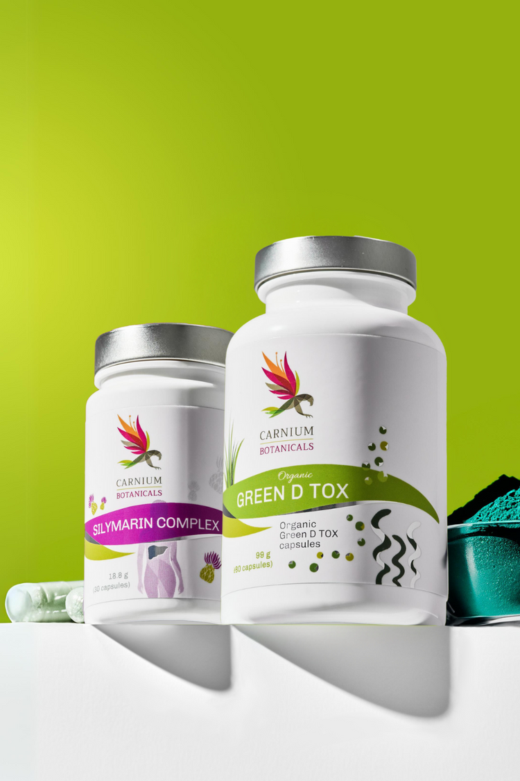 Balíček Zelená detoxikace (BIO Green D Tox + Silymarin Complex)