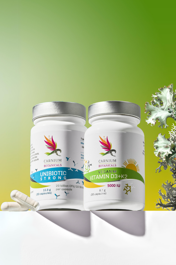 Balíček Silný imunitní systém (Unibiotic STRONG + Vitamín D3 + K2)